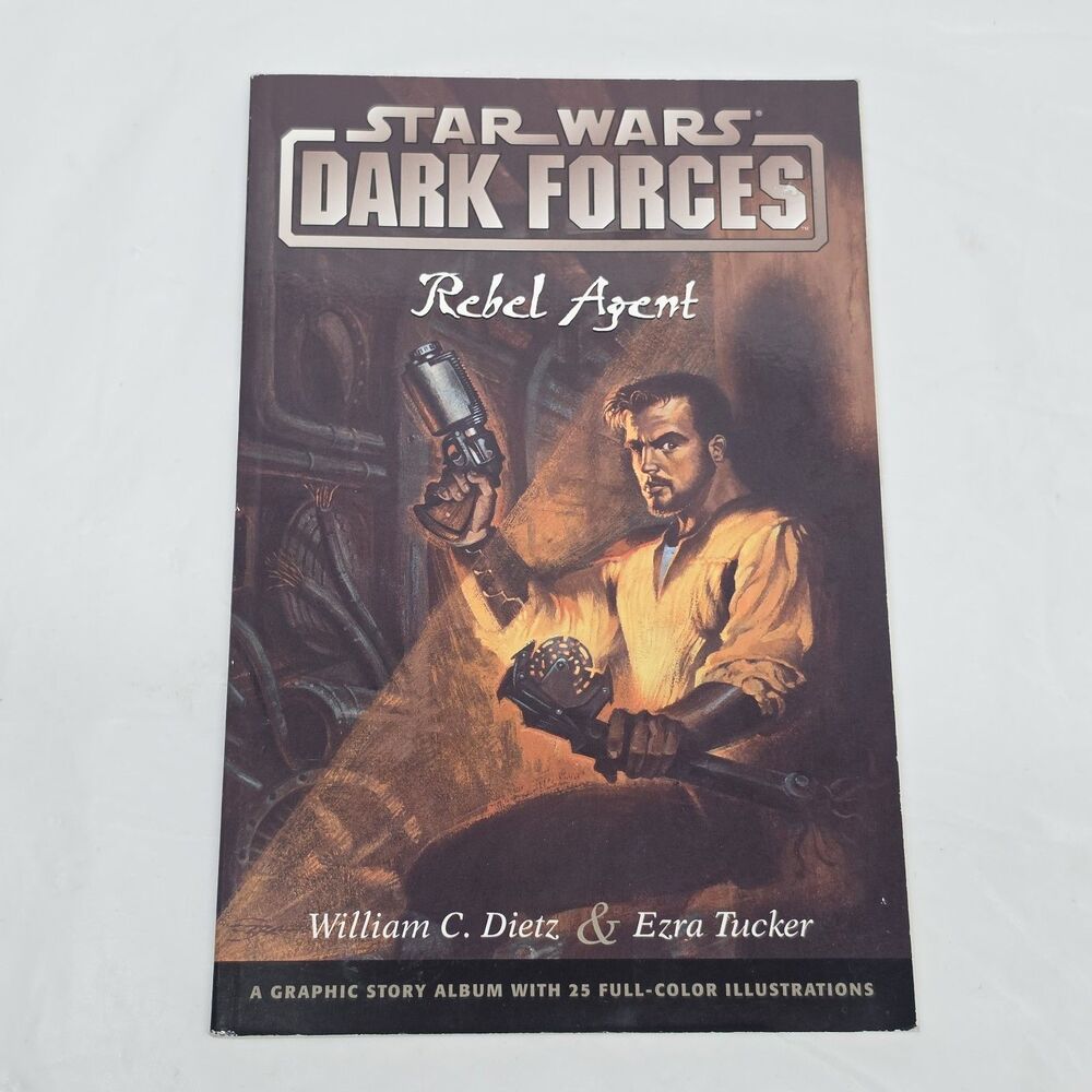 Star Wars Dark Forces- Rebel Agent by William C. Dietz Vintage 1999 Paperback